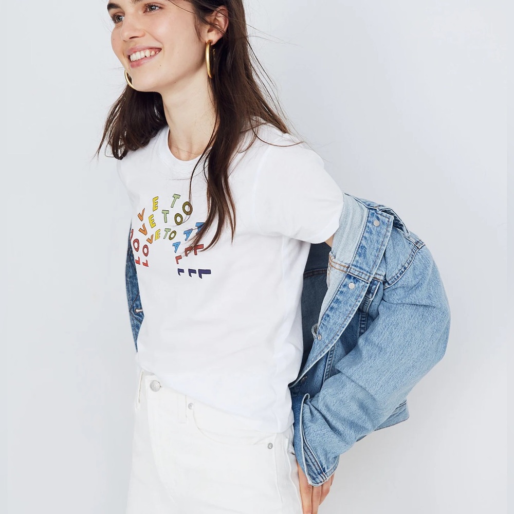 Madewell x Human Rights tee - Picture 3 of 5